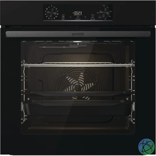 Gorenje BOS6737E06B fekete, beépíthető, sütőtér: 77L, grill, légkeverés, hidrolitikus, sütő