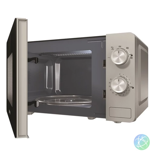 Gorenje MO17E1S 700W 17L ezüst mikrohullámú sütő
