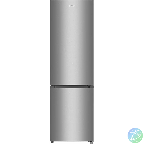 Gorenje RK418DPS4 szürke, alulfagyasztós, Hűtő:198L, Fagyasztó:71L, hűtőszekrény