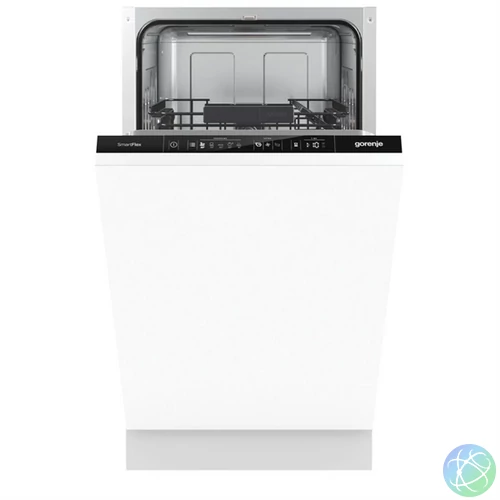 Gorenje GV541D10 programok száma: 5, keskeny beépíthető, 9 terítékes mosogatógép 