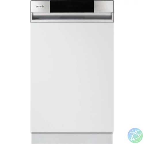 Gorenje GI520E15X programok száma: 5, keskeny beépíthető, 9 terítékes mosogatógép 