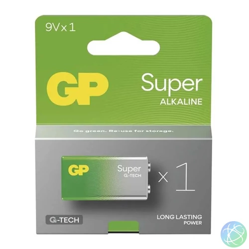 GP B01511 Super 9V alkáli elem 1db/bliszter
