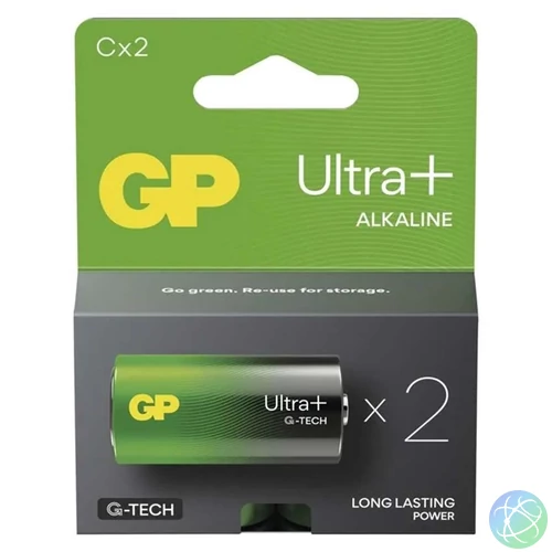 GP B03312 Ultra Plus C (LR14) alkáli baby elem 2db