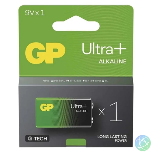 GP B03511 Ultra Plus 9V alkáli elem 1db/bliszter