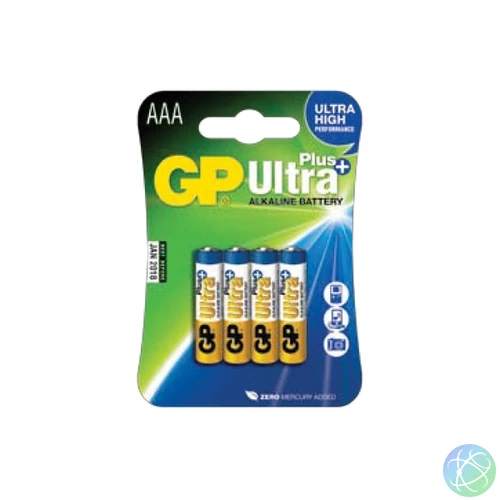 GP B1711 Ultra Plus AAA (LR03) alkáli mikroceruza elem 4db/bliszter