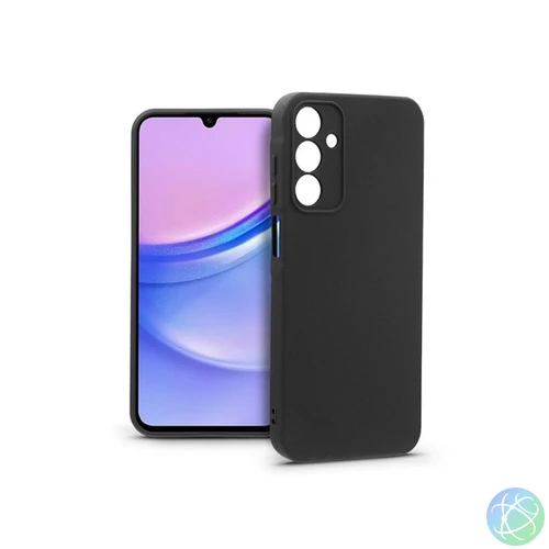 Haffner HF649416 Samsung Galaxy A15 4G/Galaxy A15 5G fekete szilikon hátlap