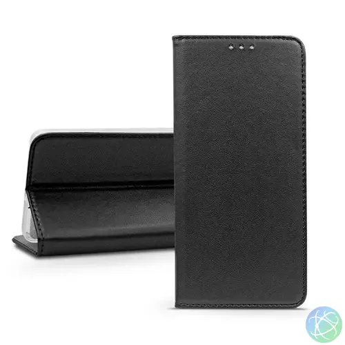 Haffner HF257100 Samsung Galaxy A35 5G Smart Magneto Book Flip fekete bőrtok