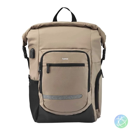 Hama 00217238 15,6" natúr notebook hátizsák