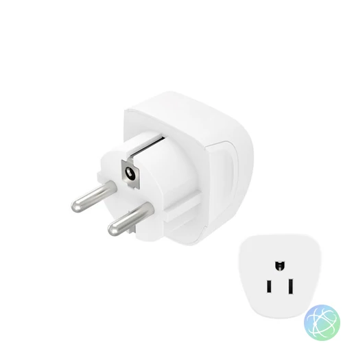 Hama 00223458 US/EU fehér utazóadapter