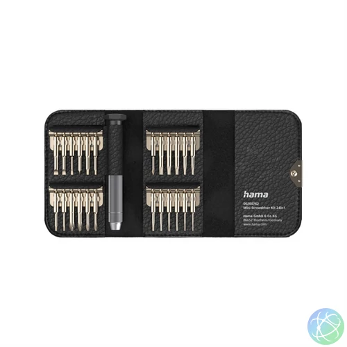 Hama 00200762  tokban, 24 db-os mini csavarhúzó készlet