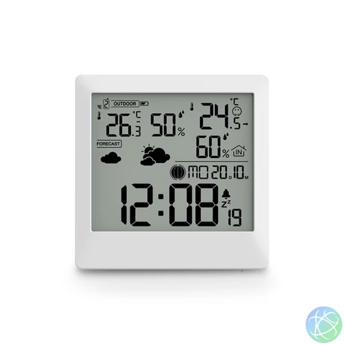 Hama 00222238 PALAWAN kültéri/beltéri fehér időjárás állomás