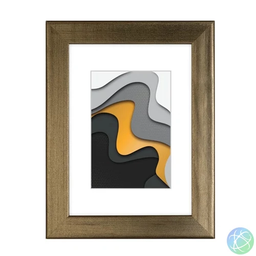 Hama 00175859 Vigo 13x18cm acélszínű fa képkeret