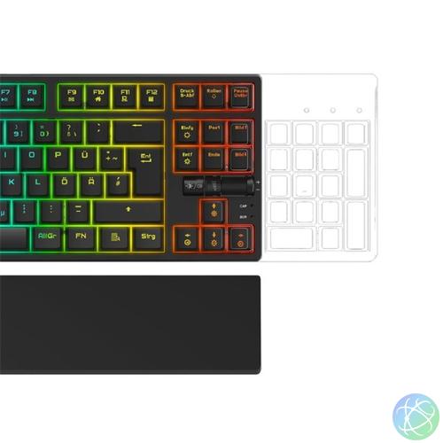 Hama uRage M3chanical Exodus 860TKL (red switch) RGB LED gamer billentyűzet