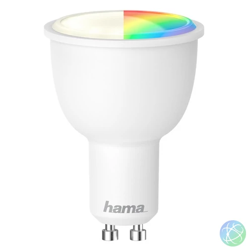 Hama 176532 GU10 4,5W 300lm Wifi okos RGB LED izzó
