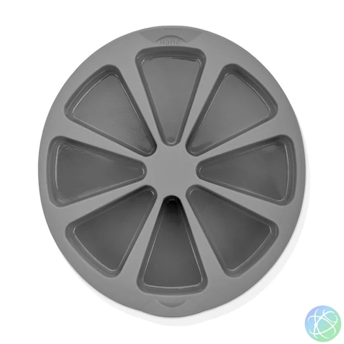 IRIS szilikon 8 szeletes sütőforma, szürke, fekete vagy piros színű SL-3202