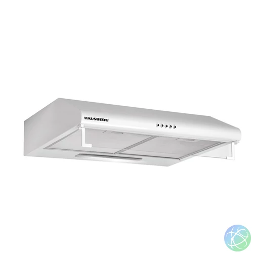 Hausberg HB-1225AB klasszikus, fehér, méret:60 cm, zajszint:78 dB, páraelszívó