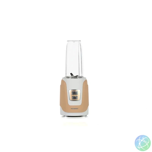 Hausberg HB-7675AU 1000W aranyszínű turmixgép, smoothie készítő 500/800/1000ml műanyag kancsóval, réz motorral