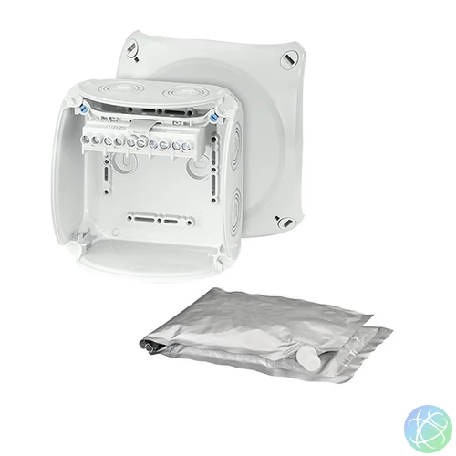 Hensel WP 0606 G kiöntőmasszával szürke vízálló kábelösszekötő doboz