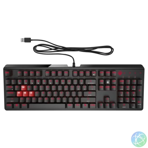 OMEN by HP Encoder Cherry MX Red fekete gamer billentyűzet