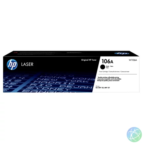 HP W1106A (106A) fekete toner