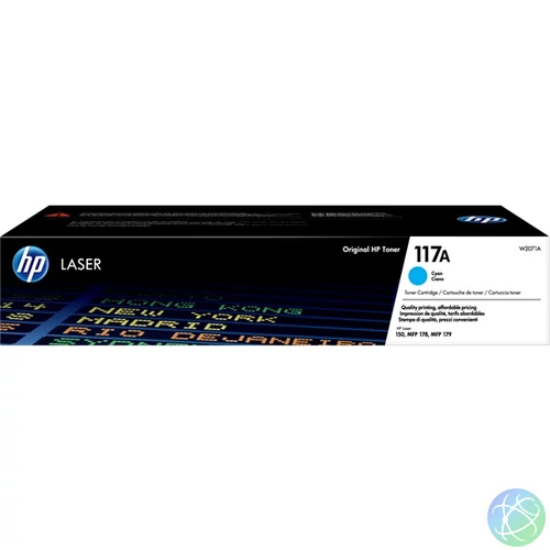 HP W2071A (117A) cián toner