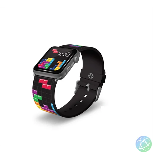 Hyperkin M07494-TS Tetris "Tetrimino Stack" 38/40/42/44mm Quick Release óraszíj