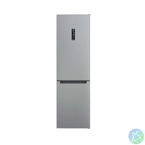 Indesit INFC9 TT33X inox, alulfagyasztós, Hűtő:264L, Fagyasztó:104L, No frost hűtőszekrény