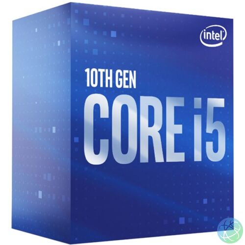 Intel Core i5 2,90GHz LGA1200 12MB (i5-10400F) box processzor