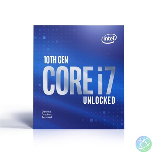 Intel Core i7 2,90GHz LGA1200 16MB (i7-10700F) box processzor
