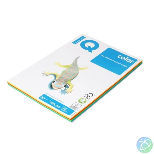 IQ Color A4 80g intenzív színű 4x25db másolópapír