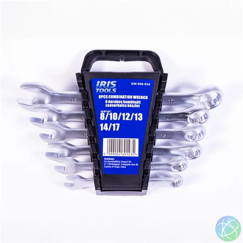 IRIS TOOLS CW-006-034 6 darabos kombinált csavarkulcs készlet