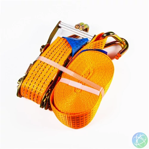 IRIS TOOLS ITCLS-6M3T blister 2db-os csomag, rakományrögzítő szett, kétrészes racsnis spanifer, 3.000 kg, 6 m, 35 mm