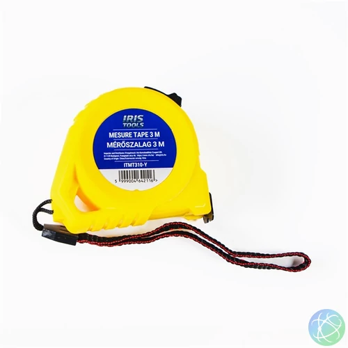 IRIS TOOLS ITMT310-Y Mérőszalag, 3 méter hosszú, 19mm széles szalag