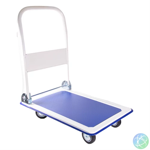 IRIS TOOLS Raktári platós összecsukható szállító kézi kocsi 150 kg terhelésig