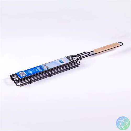 IRIS KT-204 BBQ hosszú grillkosár 25cm x 4.5 cm