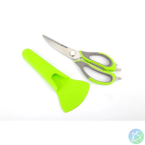 IRIS KT-209 konyhai olló mágneses tartóval 23cm