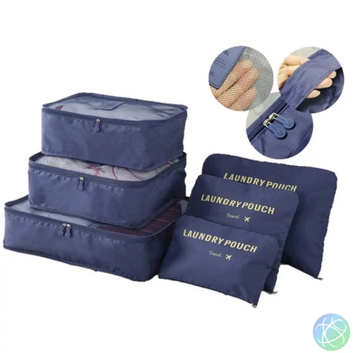 IRIS 5029 Bőrönd csomag rendszerező 6 db-os