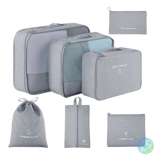IRIS A02 Bőrönd csomag rendszerező 7 db-os