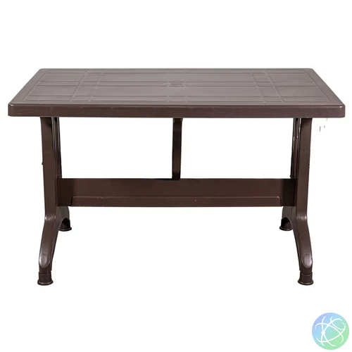 IRIS GF-1000BR Stable barna műanyag asztal 70x120cm