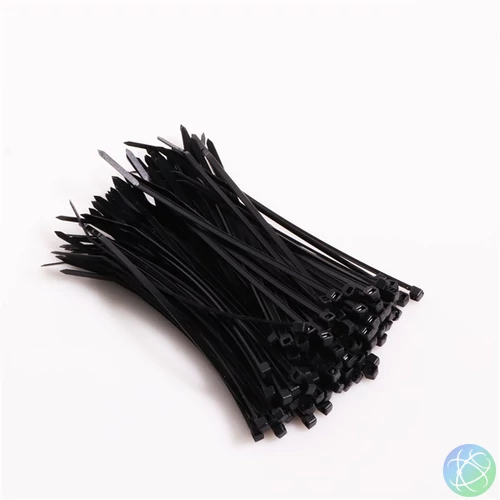 Iris Electric 100 db fekete 880x13,0mm kábelkötegelő, gyorskötöző, kötegelő, UV álló
