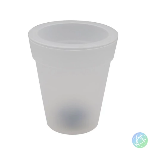 IRIS DL-014SB-SS-4LED világító cserép, szolár LED dekorációs fény