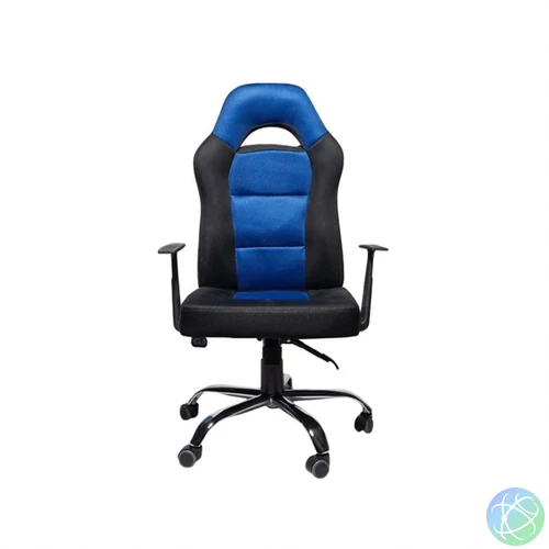 IRISOffice Admiral 2 kék/fekete szövetes irodai forgószék