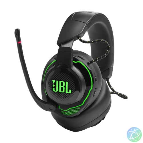 JBL Quantum X 910 WL vezeték nélküli fekete-zöld gamer headset