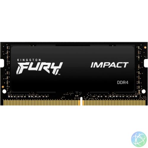 Kingston 16GB/2666MHz DDR-4 1Gx8 FURY Impact (KF426S15IB1/16) notebook memória
