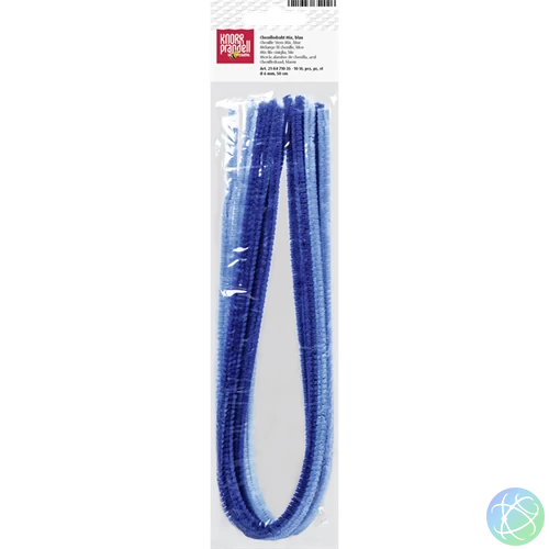 Knorr Prandell 6 mm 10 db/csomag kék zsenília drót