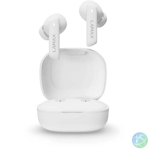LAMAX Clips1 ANC True Wireless Bluetooth fehér fülhallgató
