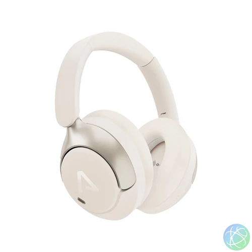 LAMAX HighComfort2 ANC aktív zajszűrős Bluetooth fehér fejhallgató