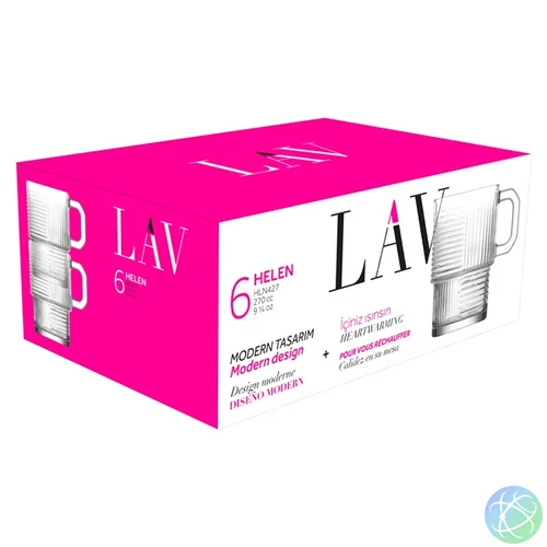 LAV Helen Mug 270ml  bögre szett 6 darabos LV-HLN427F