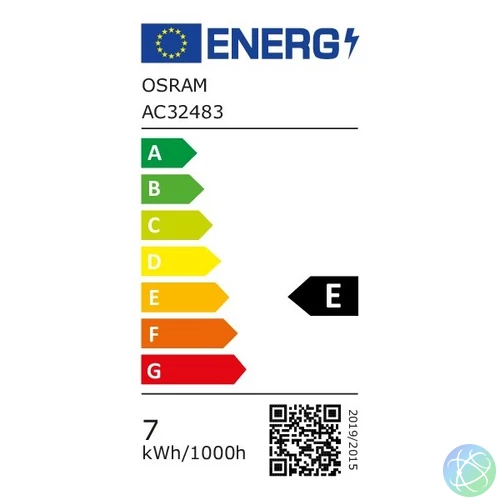 Osram Star átlátszó üveg búra/7W/806lm/2700K/E27 LED Edison körte izzó
