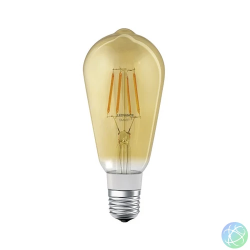 Ledvance Smart+ BT FIL edison fényforrás,DIM,6W 2700K E27 okostelefonnal,alkalmazással vezérelhető intelligens fényf.